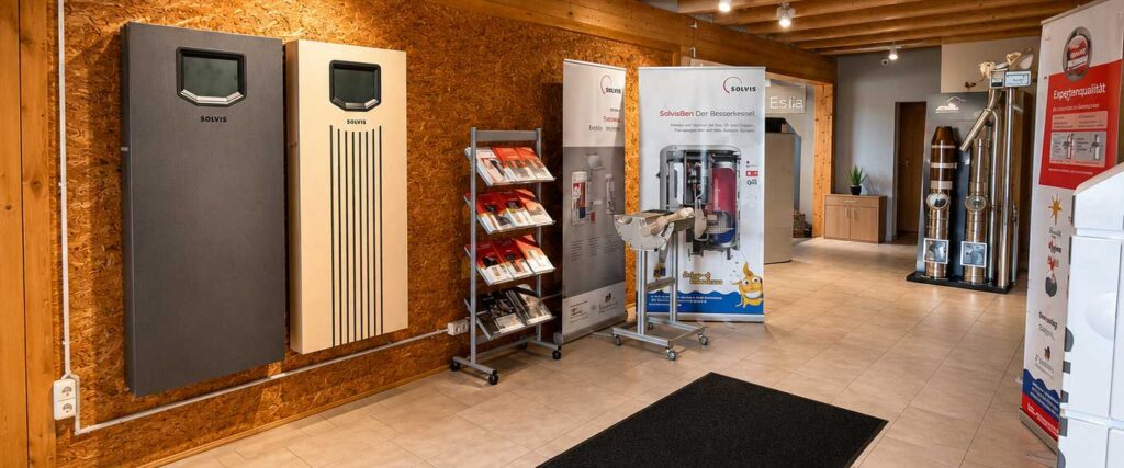 Fischers Haustechnik SOLVIS Ausstellung